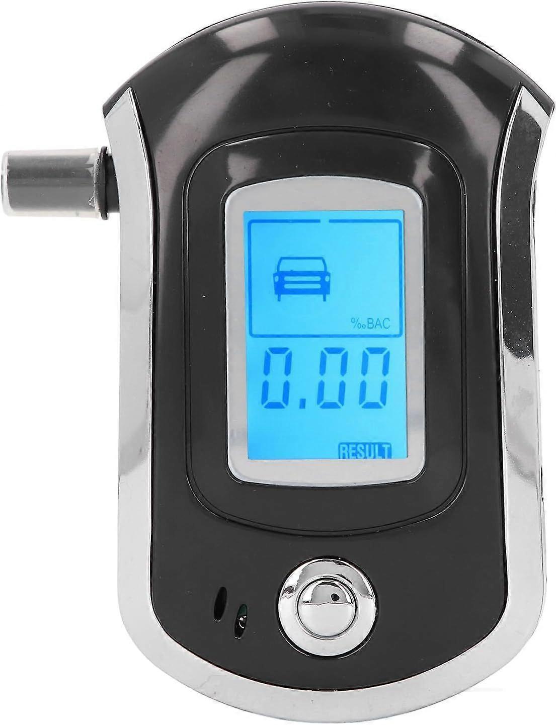 Breath Alcohol Tester, Digital LCD, High Accuracy, Portable Detector, Advanced