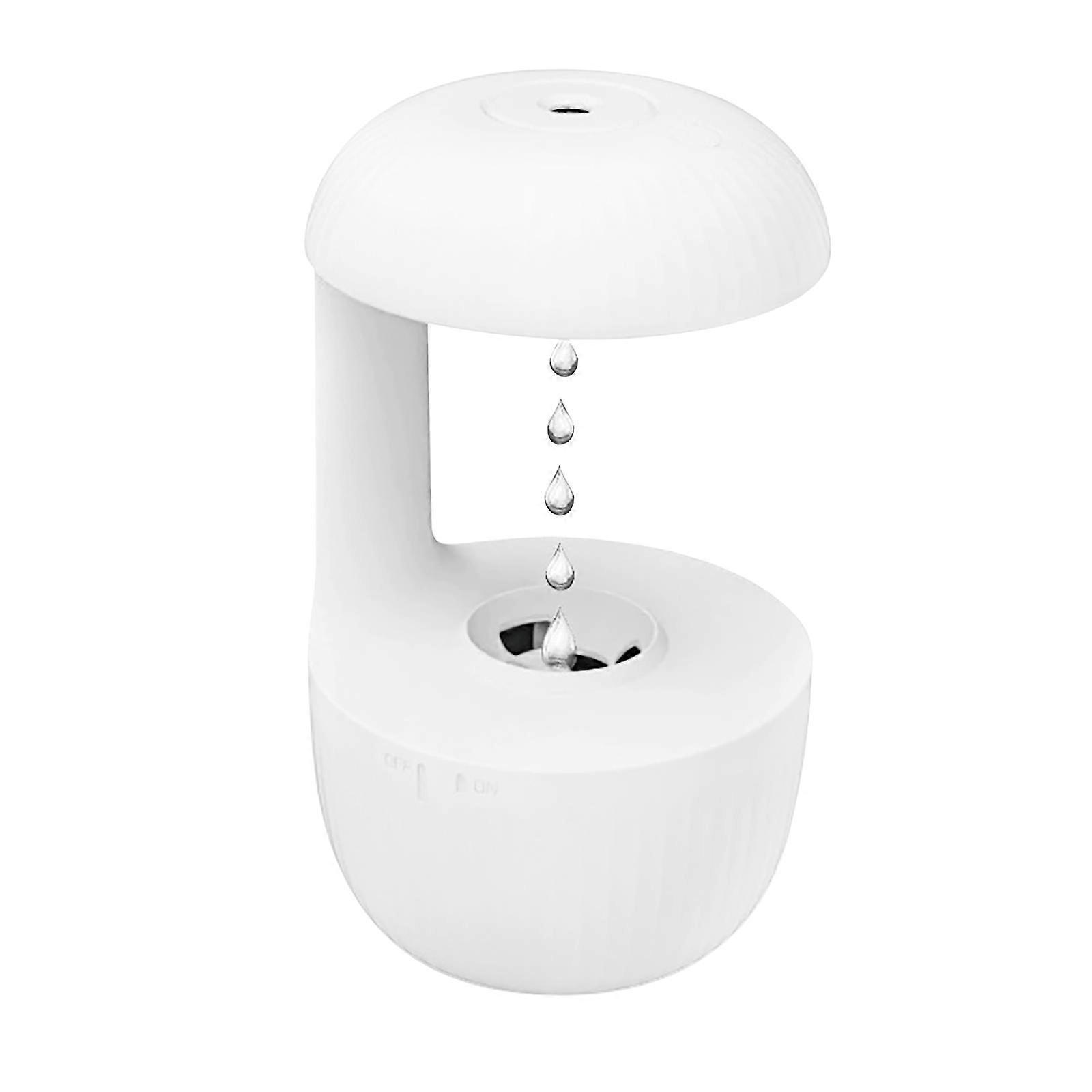 Quiet Floating Water Drop Humidifier 10hour Runtime Essential Oil Diffuser Plastic Texture for Indoor Air Quality Multicolor