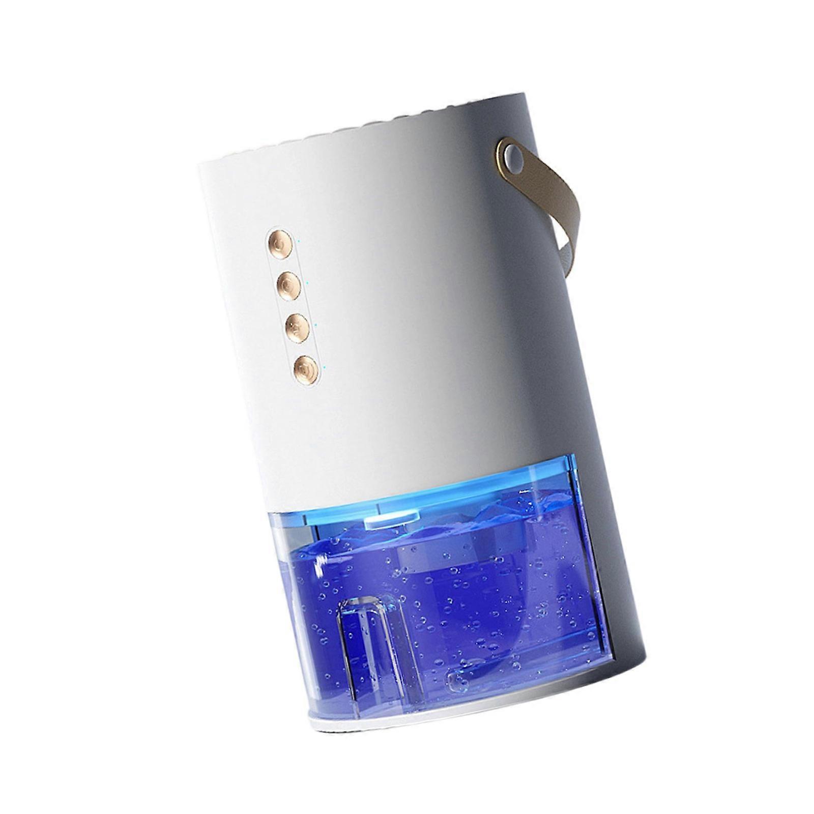 Dehumidifier Household Humidity Control Household Air Dehumidifier Humidifier with Relaxing Colorful Ambient Light  White