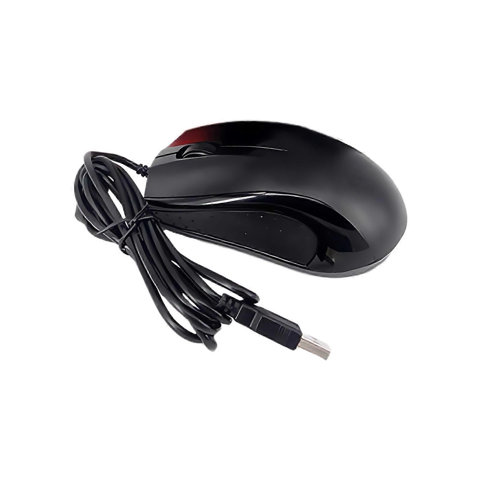 Ergonomic Computer Mouse With Two Interfaces USB PS2s Plugs ABS Construction 3D Wheel For CAD Work Multicolor