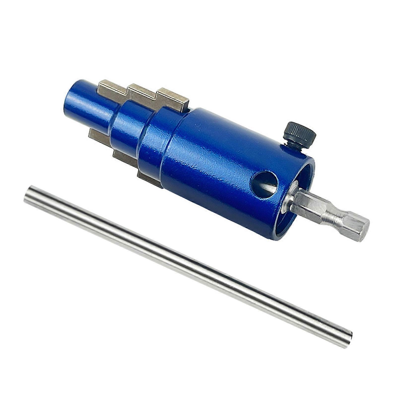 Screw Removal Tool Screw Extractor AntiSlip Handle Enhanced Durability Perfect For Plumbing Electrical 1/2inch 3/4inPipe Multicolor