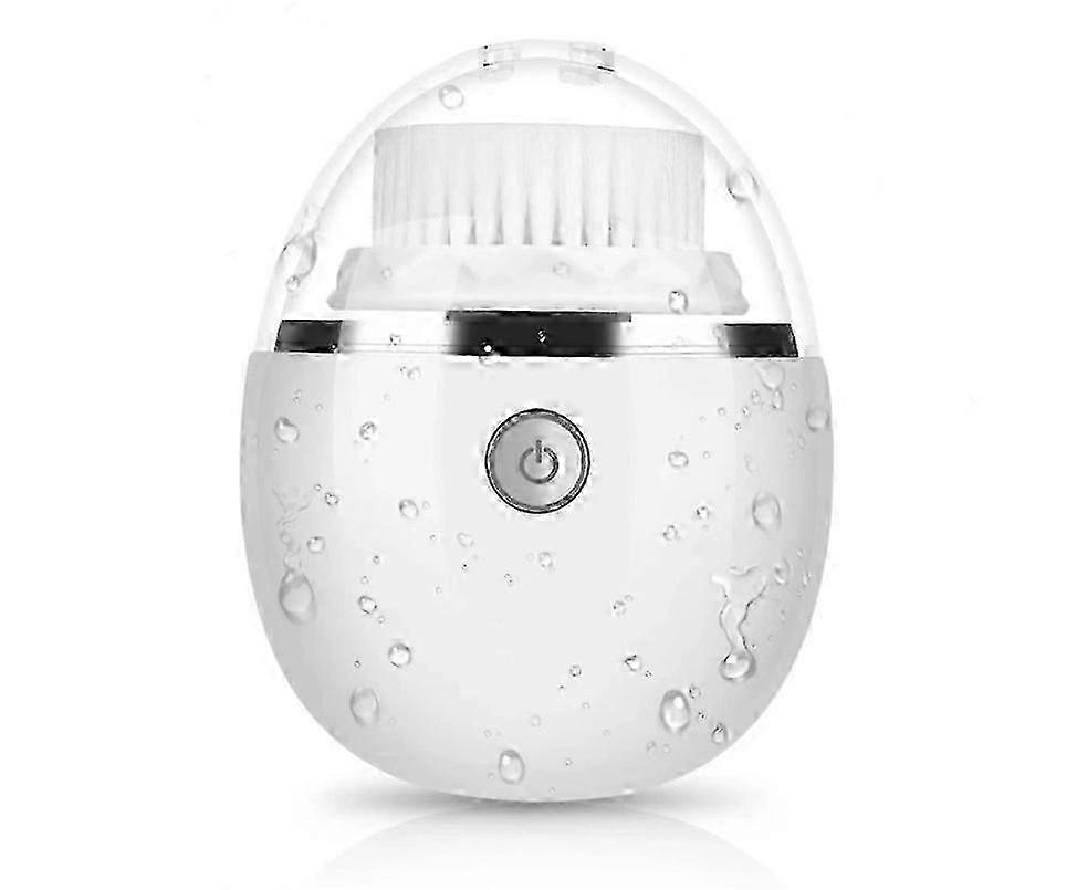 2025 Perfect Your Routine, Facial Cleansing Brush with Battery Operated Deep Cleaning, Water-Resistant & Silicone Non-Slip Handle for Unmatched Skinca