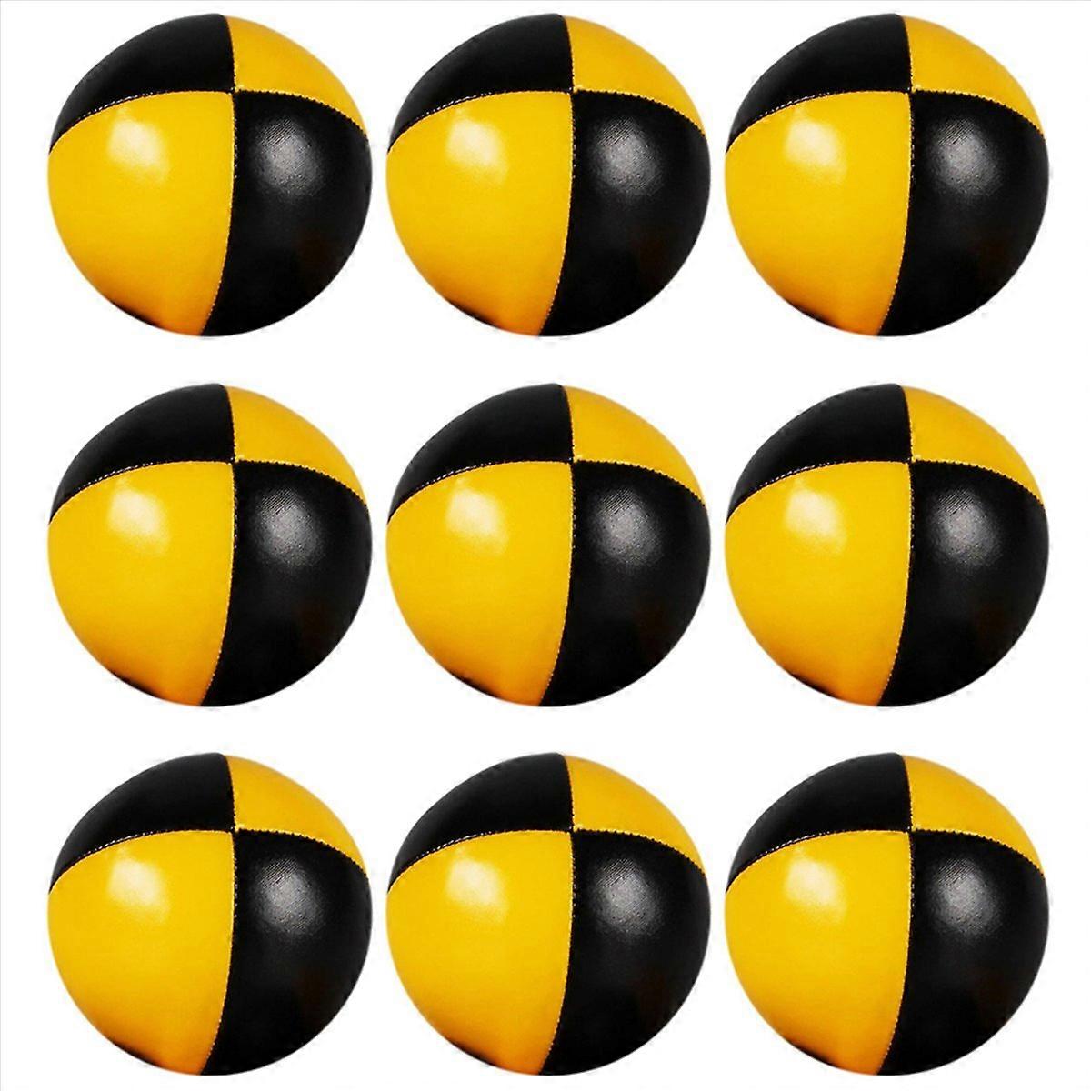 9X PU Hand Throwing Ball Elastic Soft Rubber High-End Magic Juggling Ball Acrobatics Props Hand Thro