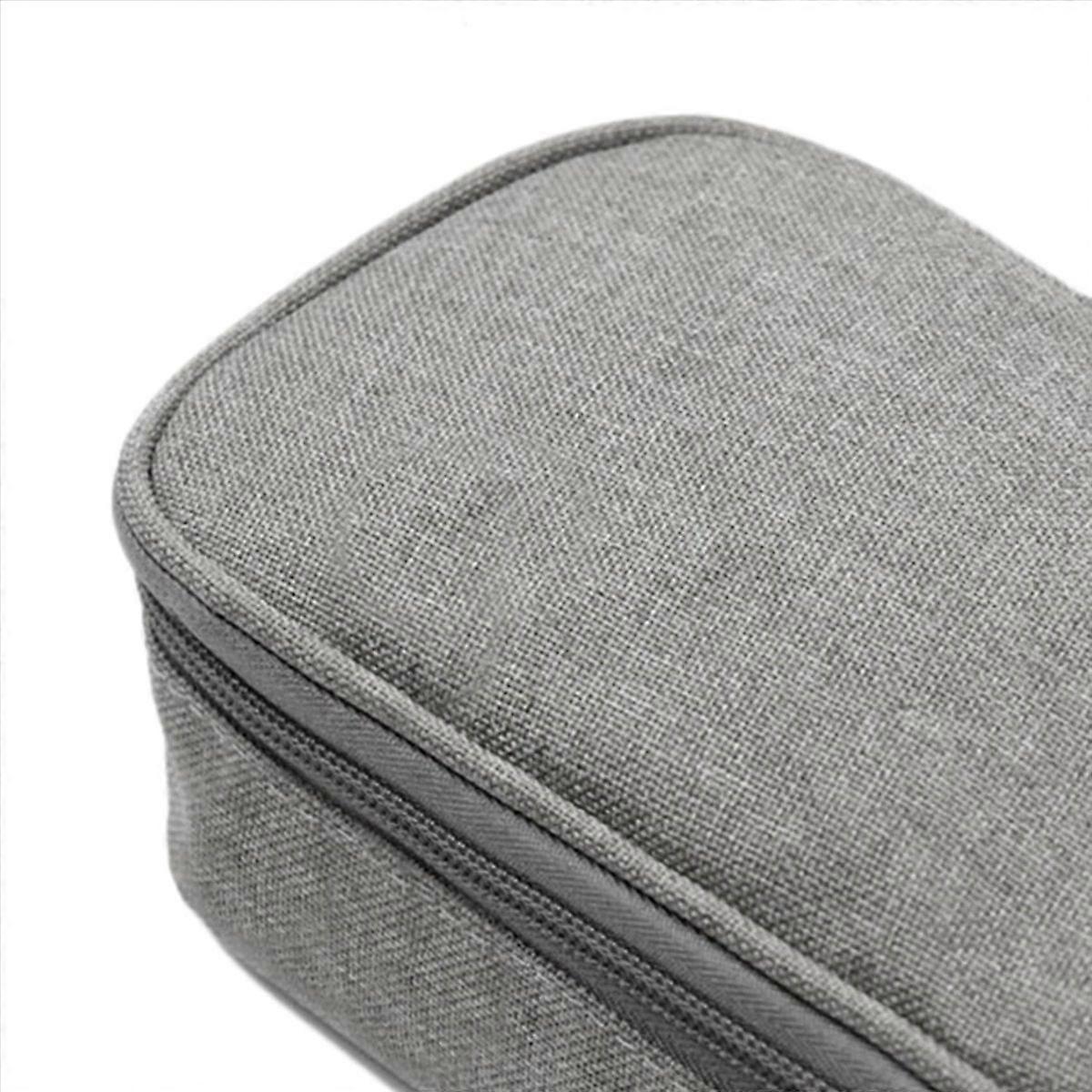 2X Portable Travel Storage Bag Multi-Function Storage Bag for Laptop Adapter,Power Bank,Data Cable,C