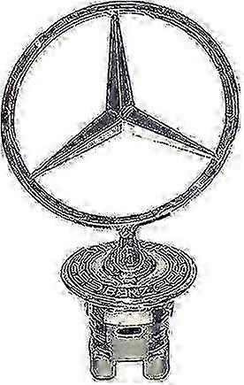 w C230 Sedan 03-05 Front Hood Chrome Emblem 210 880 01 86