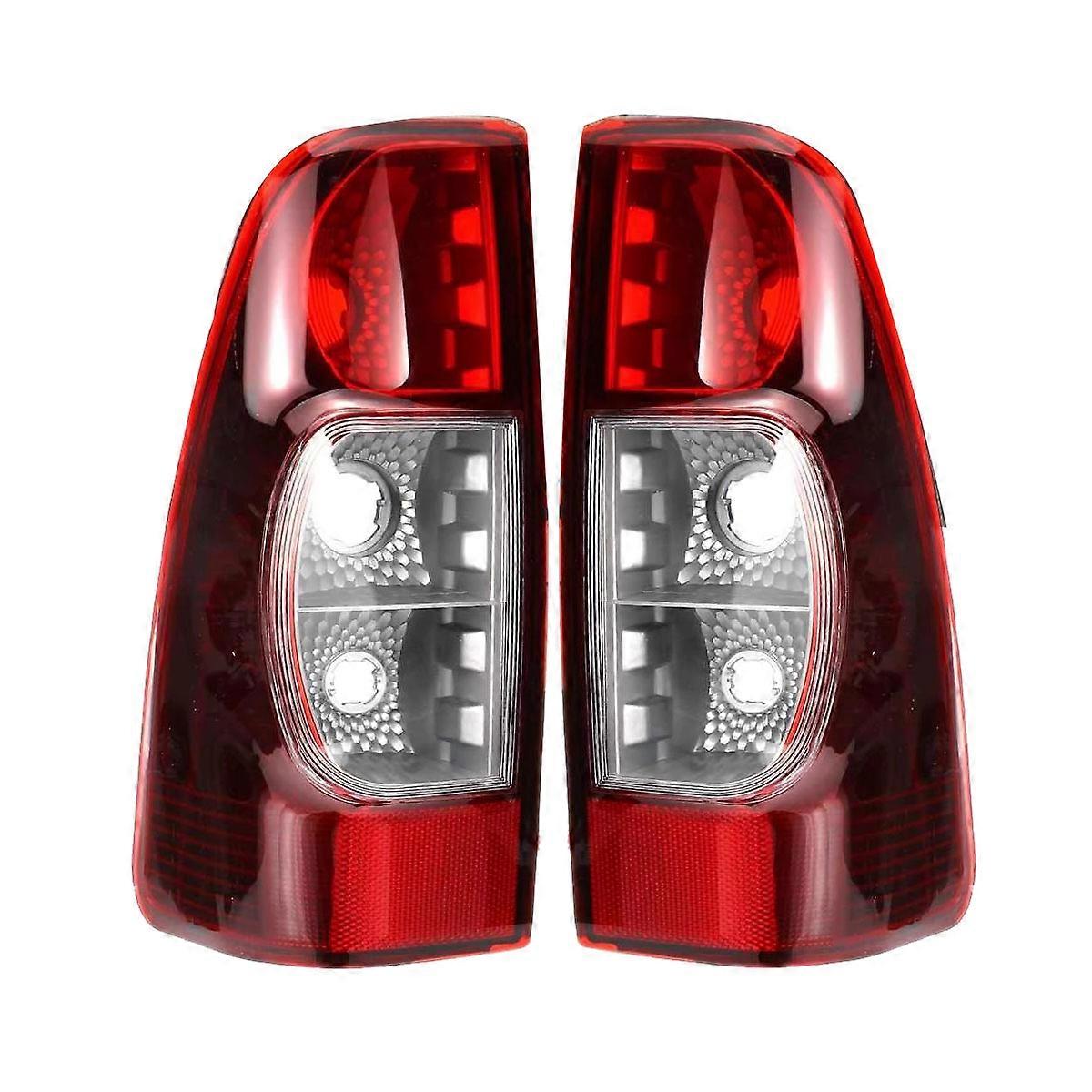 2Pcs Car Taillight Without Bulb for Rodeo DMax Pickup 2007-2012