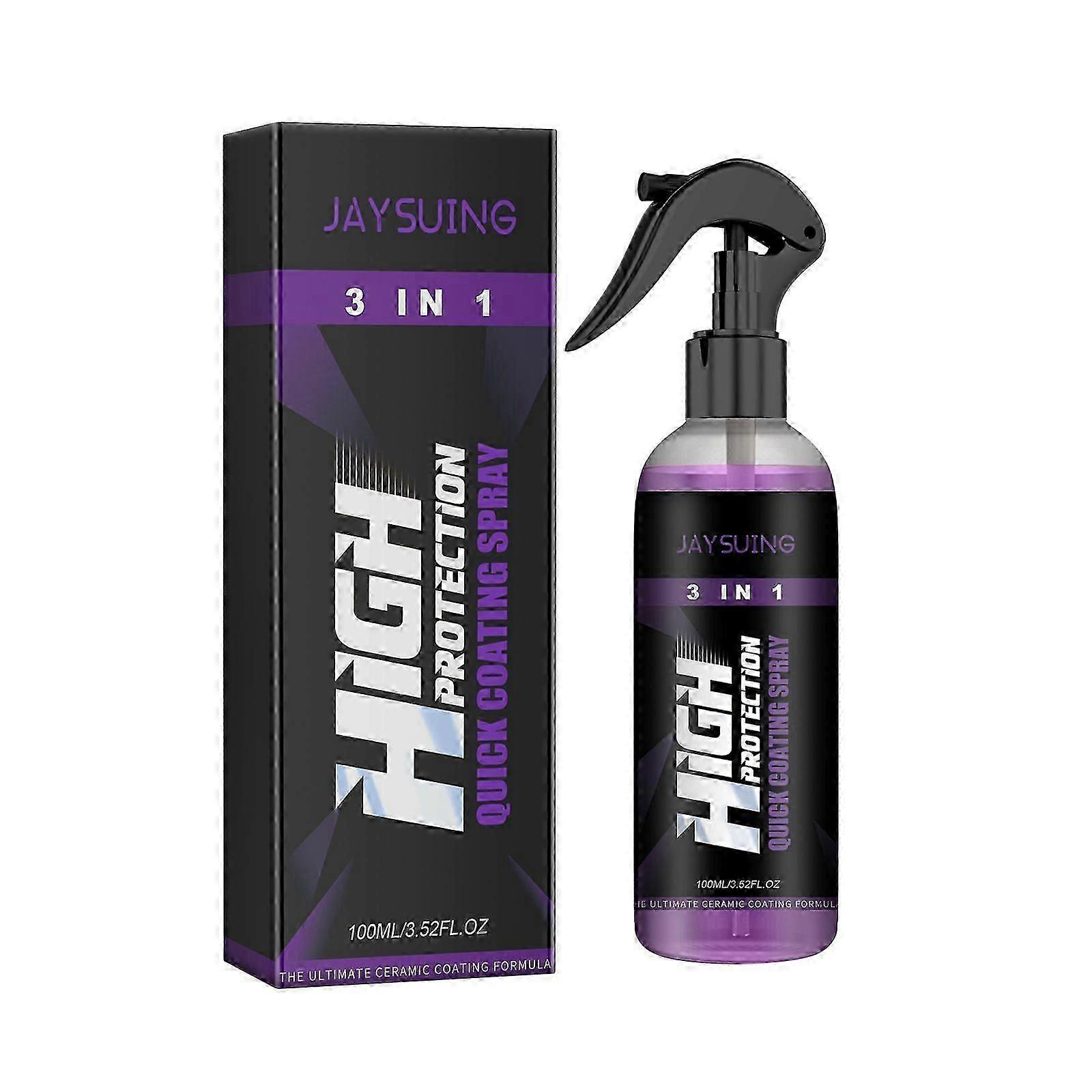 Purple Coating Agent Automotive Scratch Finish Cleaning Dust Reconditioning Polishing Maintenance Coating Agent