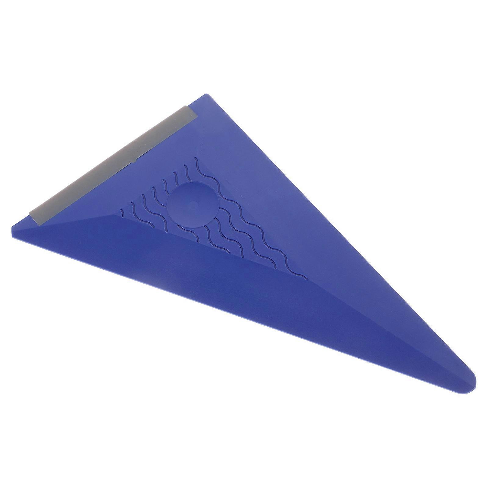 Auto Film Wrap Tool for Car Use Blue Triangular Shape