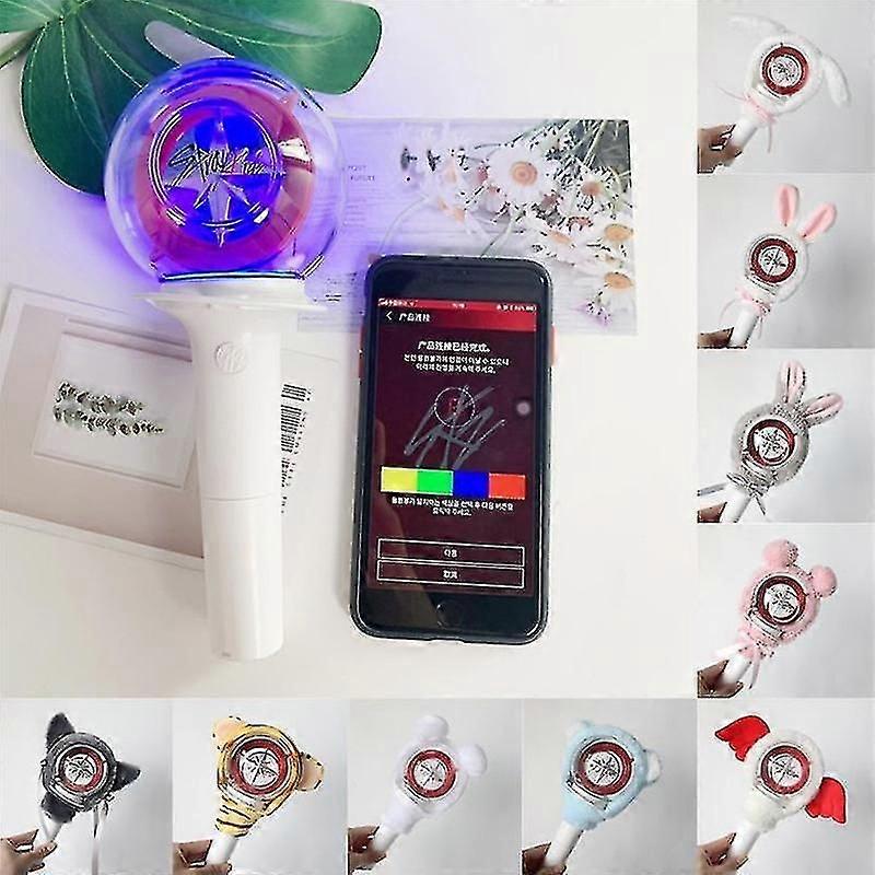 Lightstick Nueva moda Kpop Strayed Kids Lightstick con Bluetooth Concert Hand Lamp Glow Light Stick Flash Lamp Fans Collection