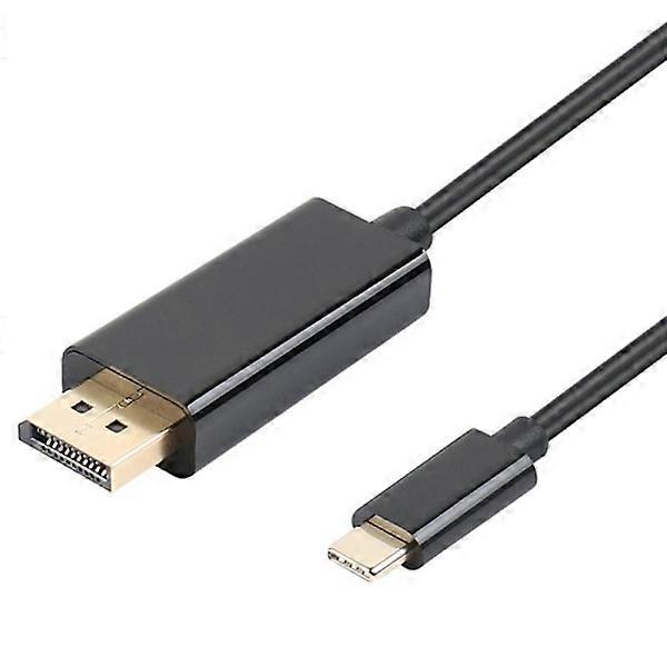 INF USB-C to Displayport (DP) adapter cable 1.8 m Black