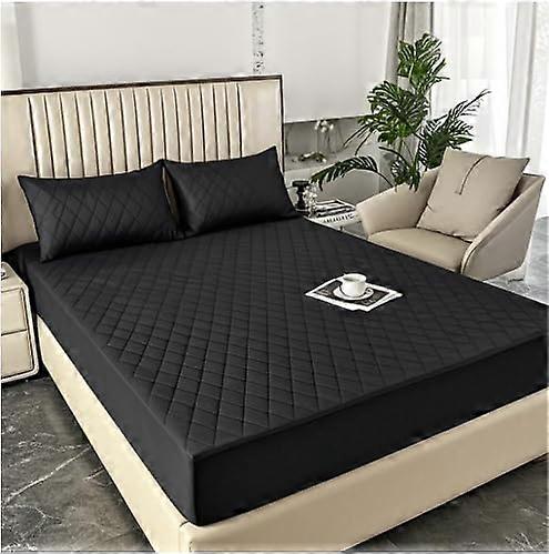 Waterproof Mattress Protector with 100% Waterproof Protection, Breathable Noiseless Deep Pocket Fit