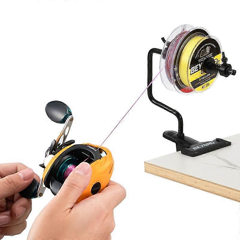 Beyond Braid EZ Fishing Line Spooler �C Portable Table Mounted Reel Spooler for Spinning & Baitcasting Reels �C Adjustable to Fit Multiple Siz