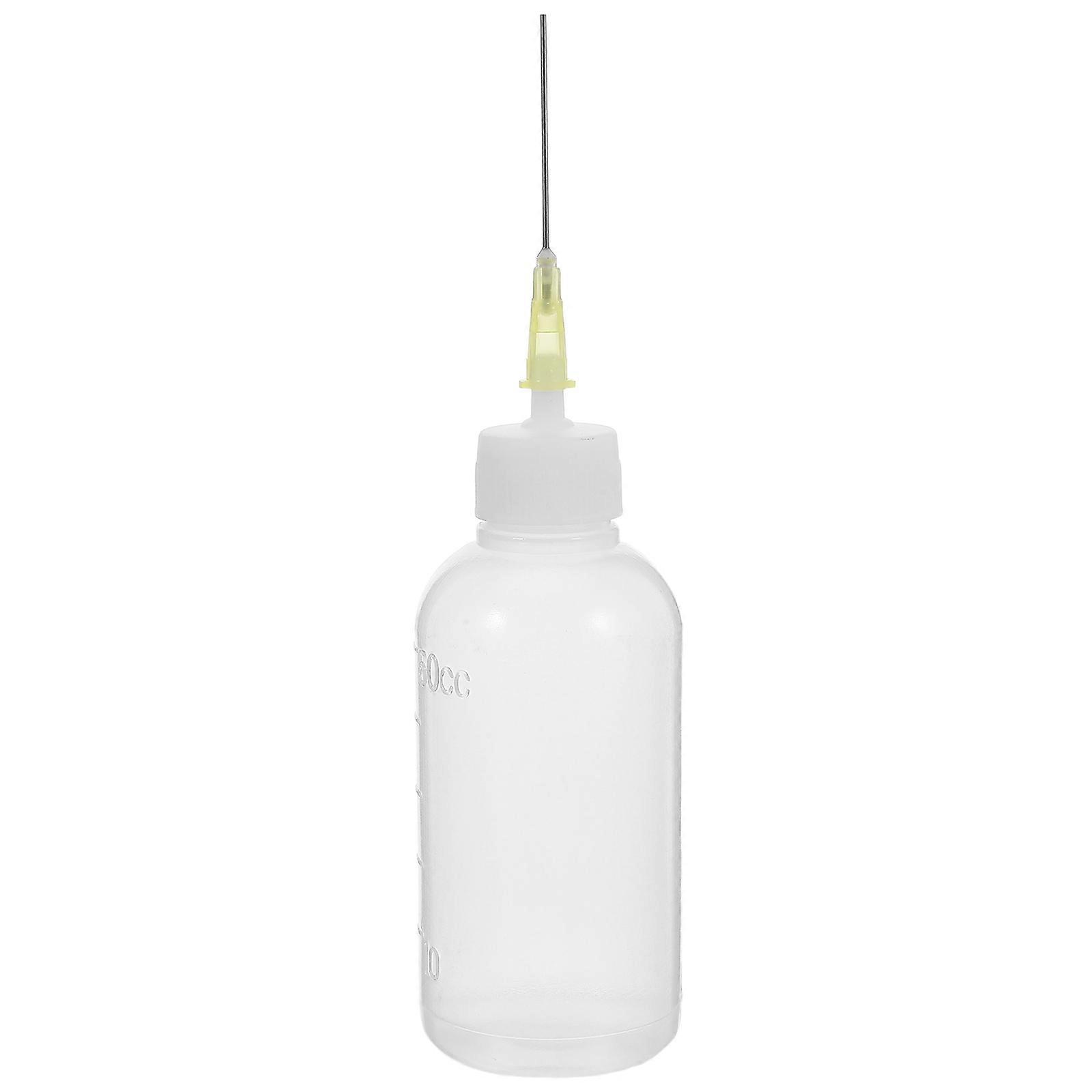15pcs Needle Precision Tip Applicator Bottle 50ml Plastic for Glue and Liquid Application in Home Projects