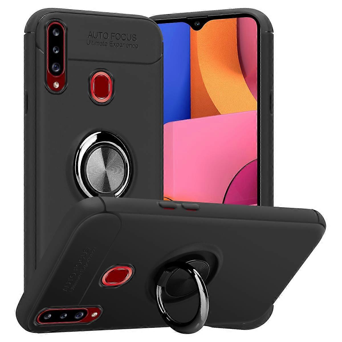 TPU Case Samsung Galaxy A20s Protective Case - with Phone Ring