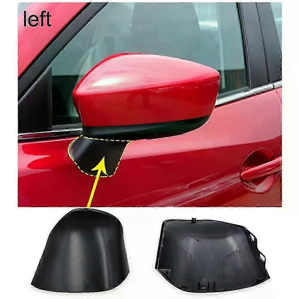 Easy Installation Side Mirror Wing View Mirror Lower Cover Holder Shell Cap for Mazda 3 2014 Improved Visibility