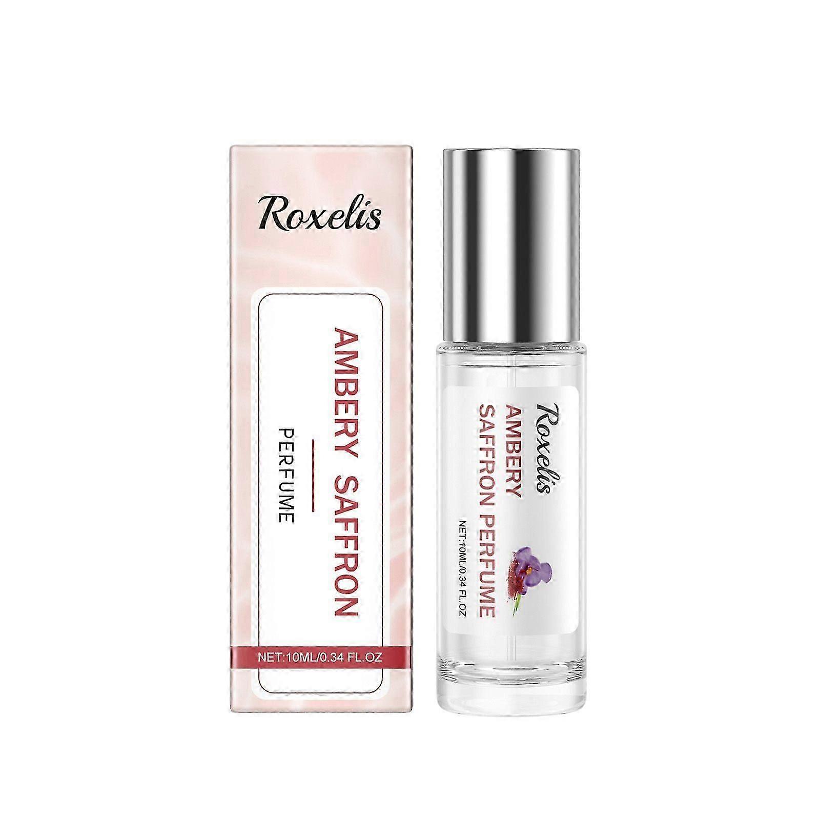Saffron Travel Perfume - Long-Lasting, Elegant Fragrance for Daily & Romantic Use, 10ml Spray