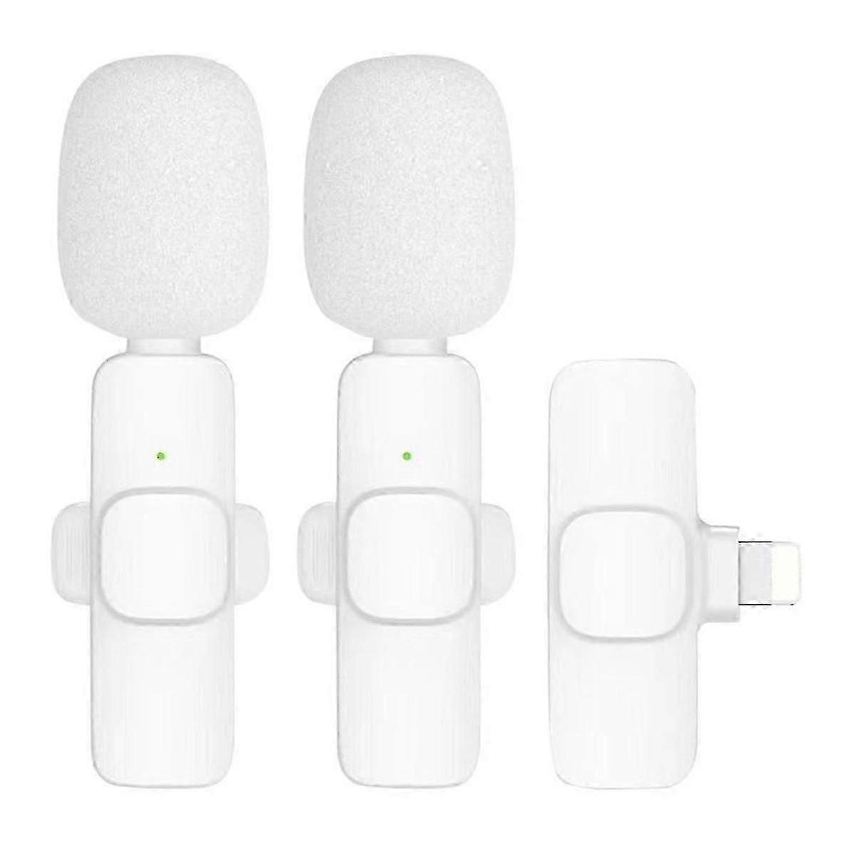 K9 Wireless Bluetooth Lavalier Microphone One to Two Noise Reduction Microphone Live Broadcast Microphone compatible with