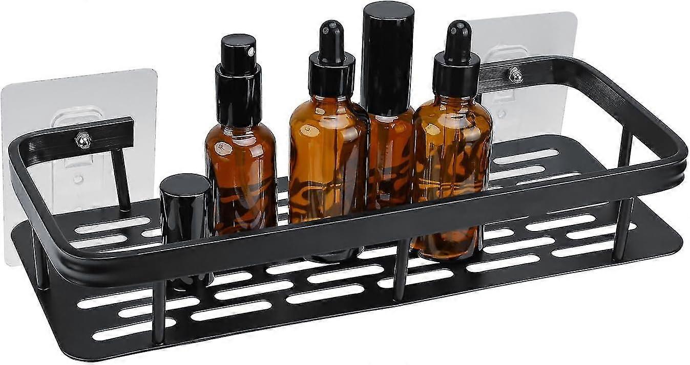 Shower support - Anti-rust without drilling - 30cm - (Black) 1pc