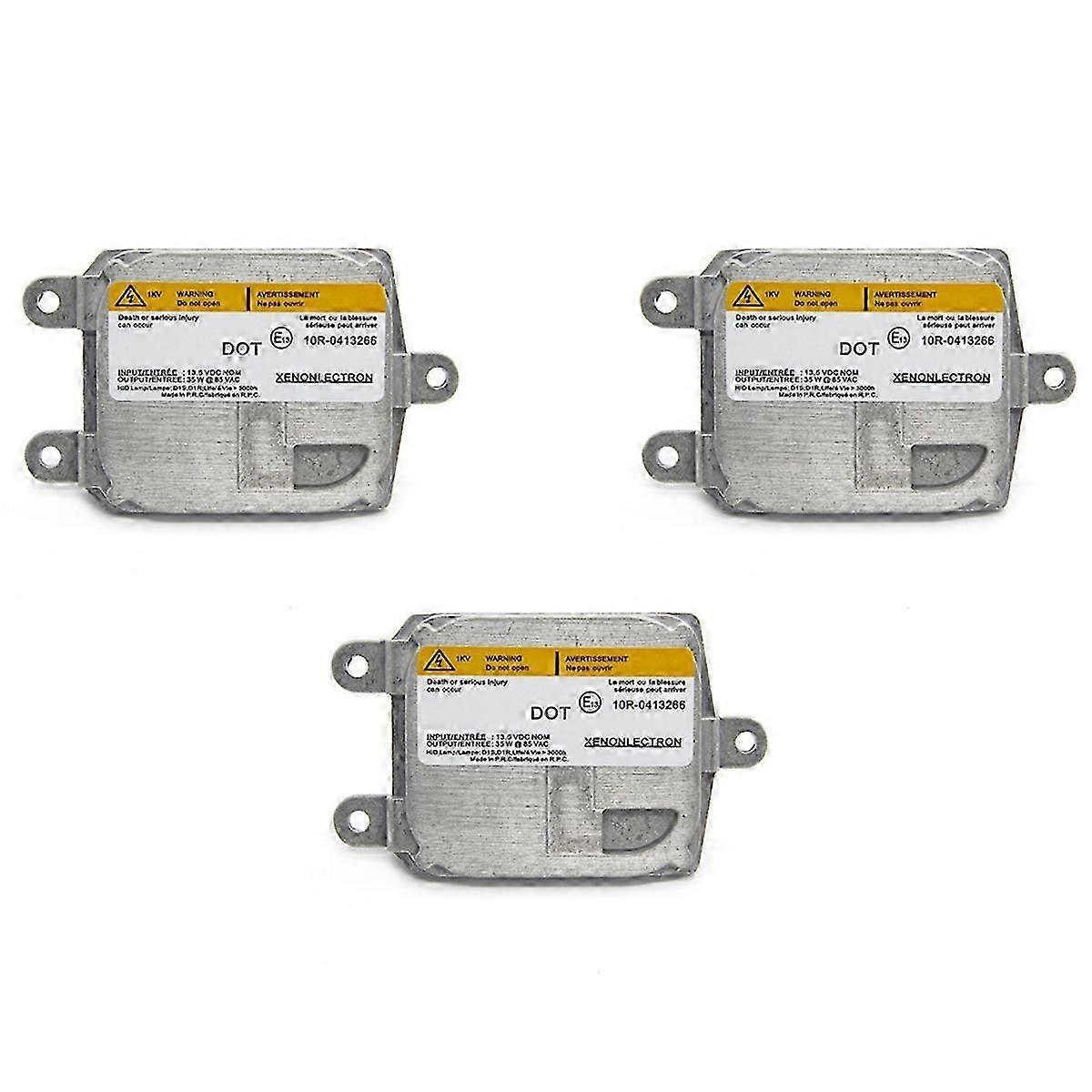 3X Car Controller Headlight Xenon HID Ballast Control Unit Module for Mondeo IV 2 II 2004-2015