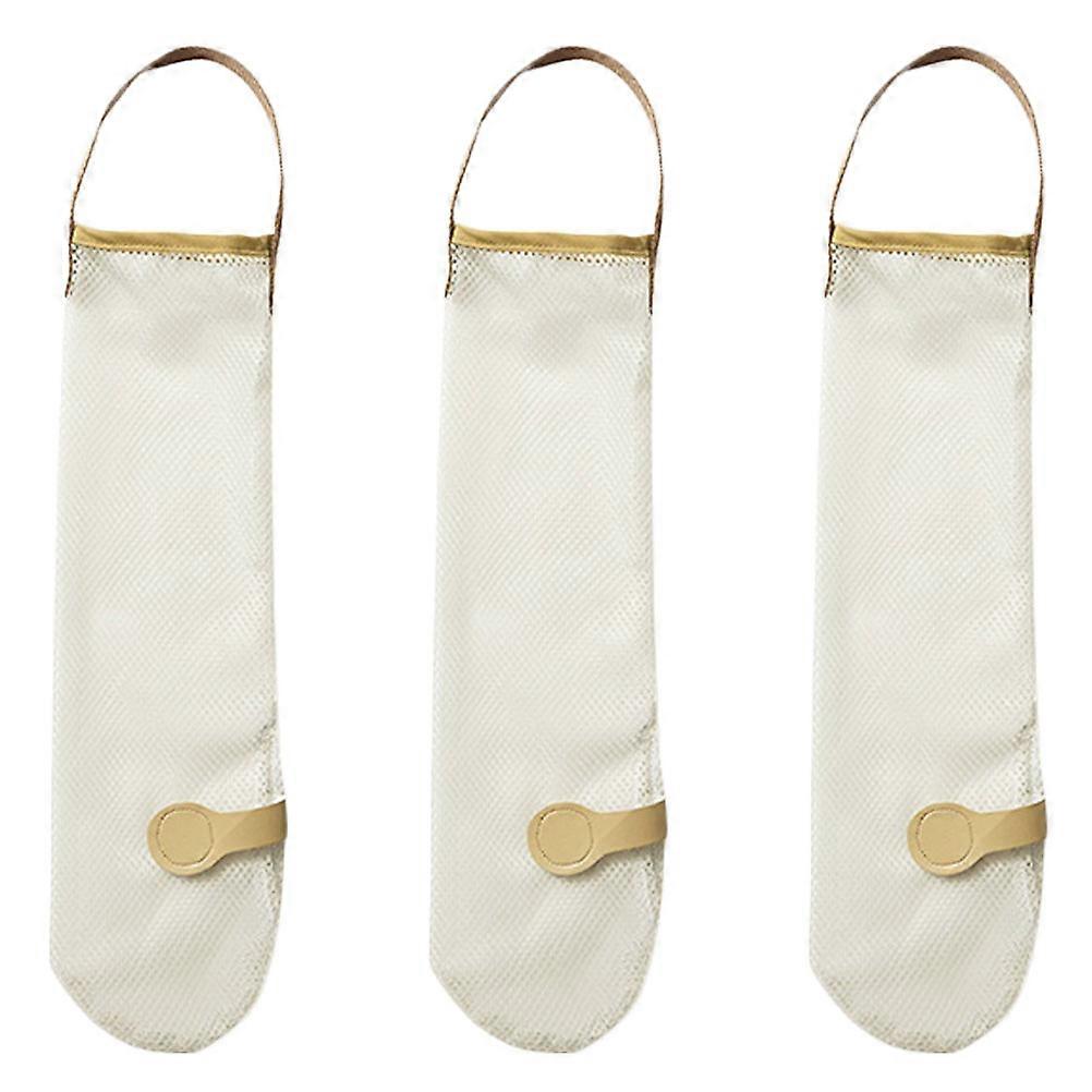 Fruit Storage Bag Hanging Mesh for Vegetable Storage 3Pcs Bags