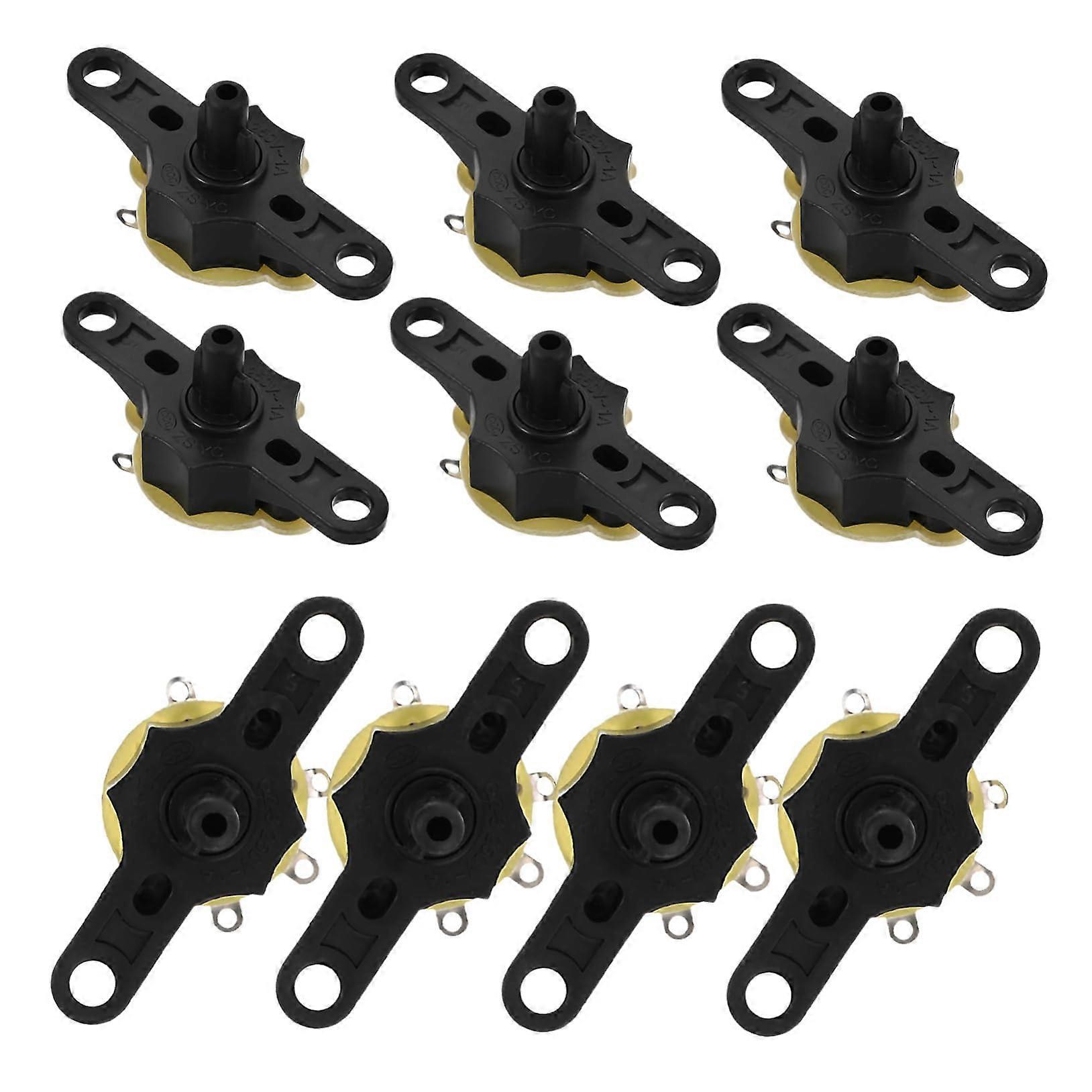 10pcs Ceiling Fan Speed Control Switch Kit with Flexible Speed Adjustment and Easy Installation