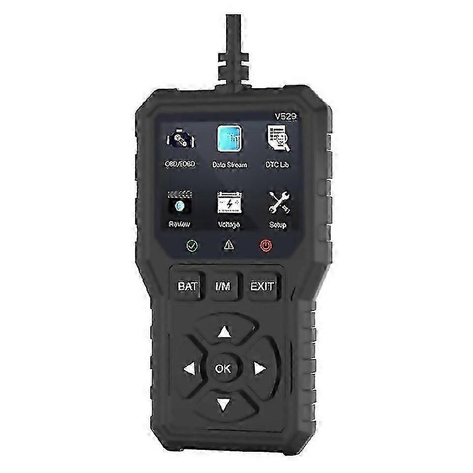 For Foxsur V529 Obd2 Car Engine Fault Code Reader Diagnostic Instrument Crafted With Attention To De