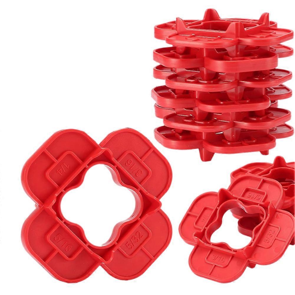 6 balení 4-v-1 Multi-Size Deck Spacer Tool B