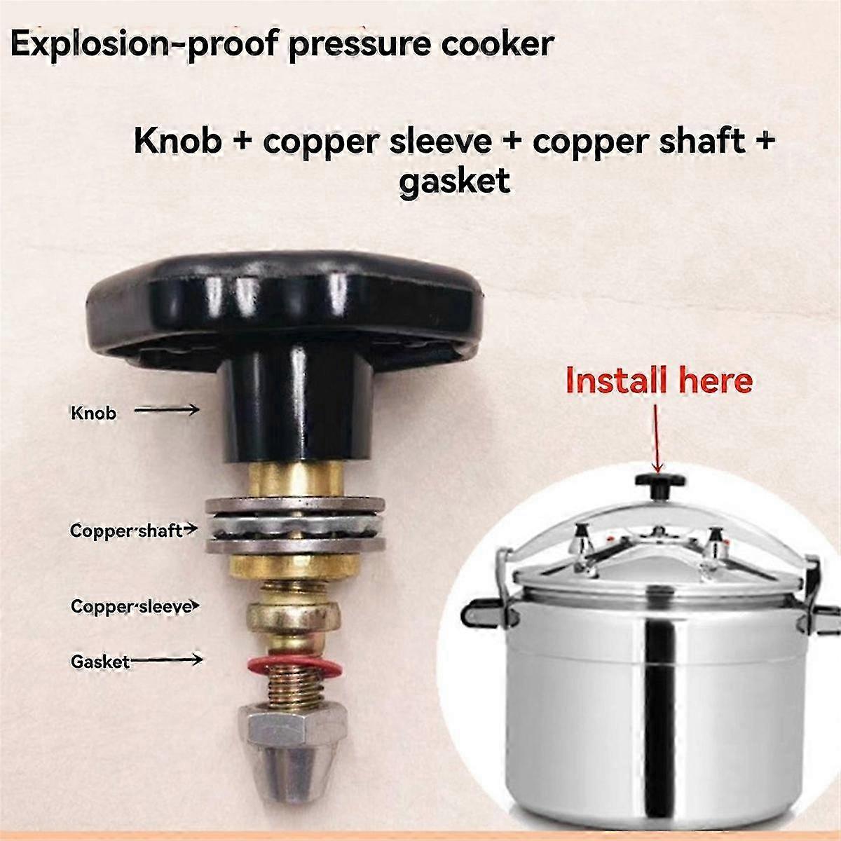 Suitable For Pressure Cooker Replacement Knob, Universal Maintenance Knob