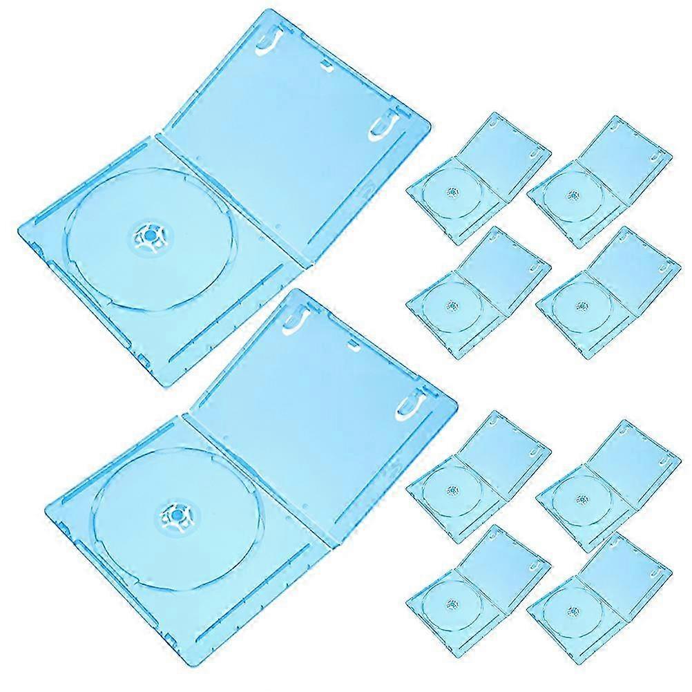 Disc Wrapping Case Small Translucent Cd Wrapping Boxes for Storage 40Pcs
