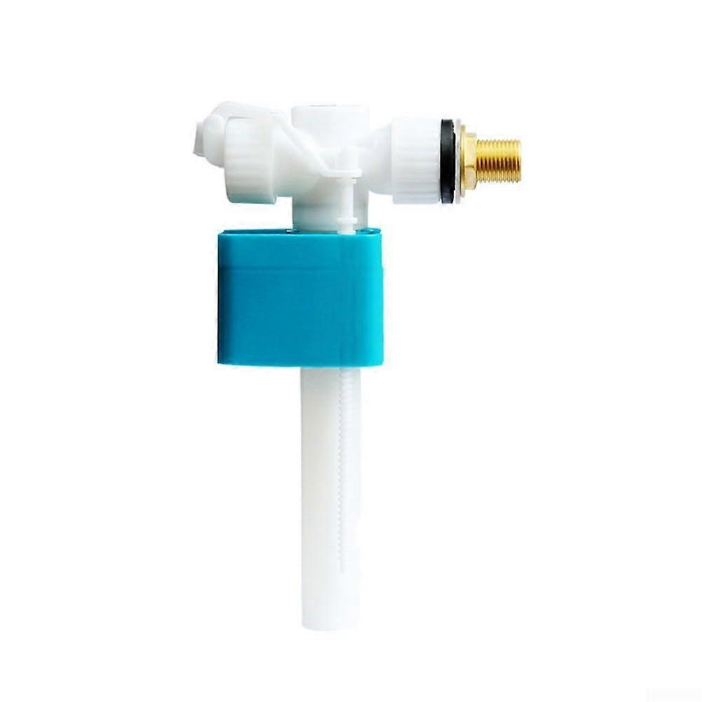 Toilet Fill Valve with Adjustable Float Height, ABS Side Inlet for Horizontal Cistern, Copper Pipe