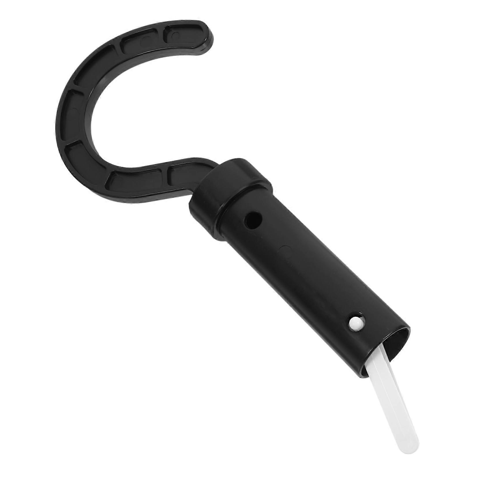 Pool Robot Cleaner Hook for Telescopic Pole Secure Attachment and Durable Pool Storage