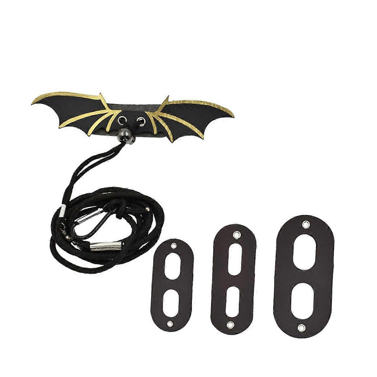 Bearded Dragon Harness with NonFolding Wings, Adjustable Lizard Leash for Outdoor Walking