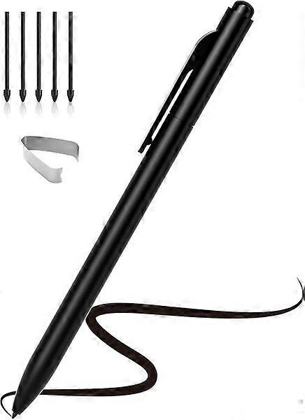 Digital Pen with Tilt Sensitivity 5 Replacement Nibs Tablet Stylus