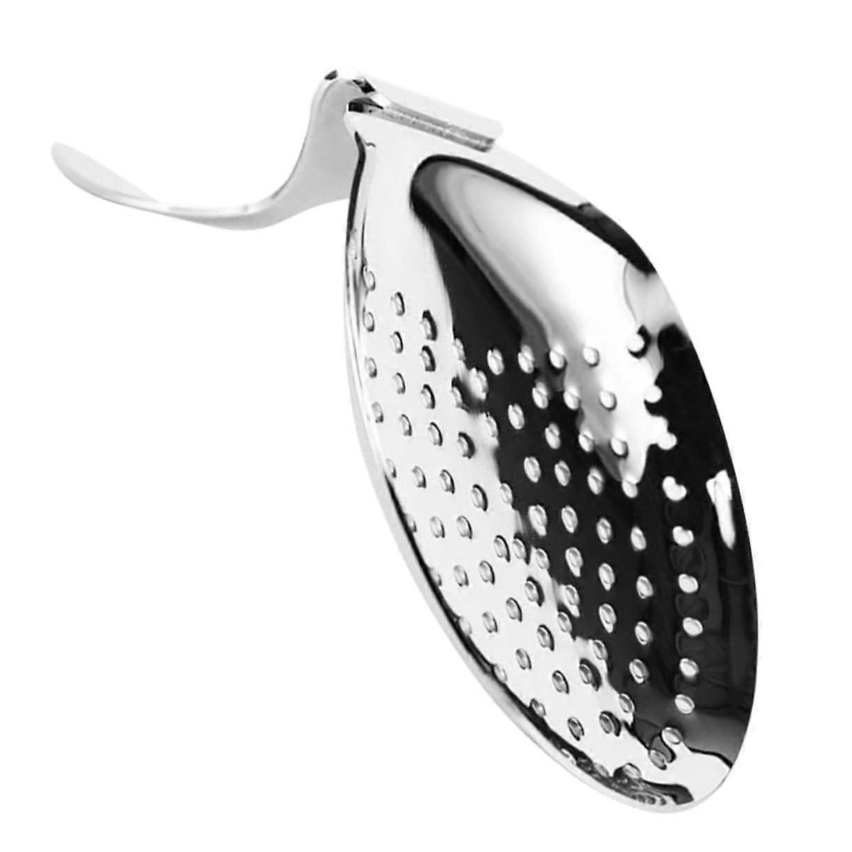 Stainless Steel Cocktail Strainer with Ergonomic Grip for Smooth Bartender Drinks