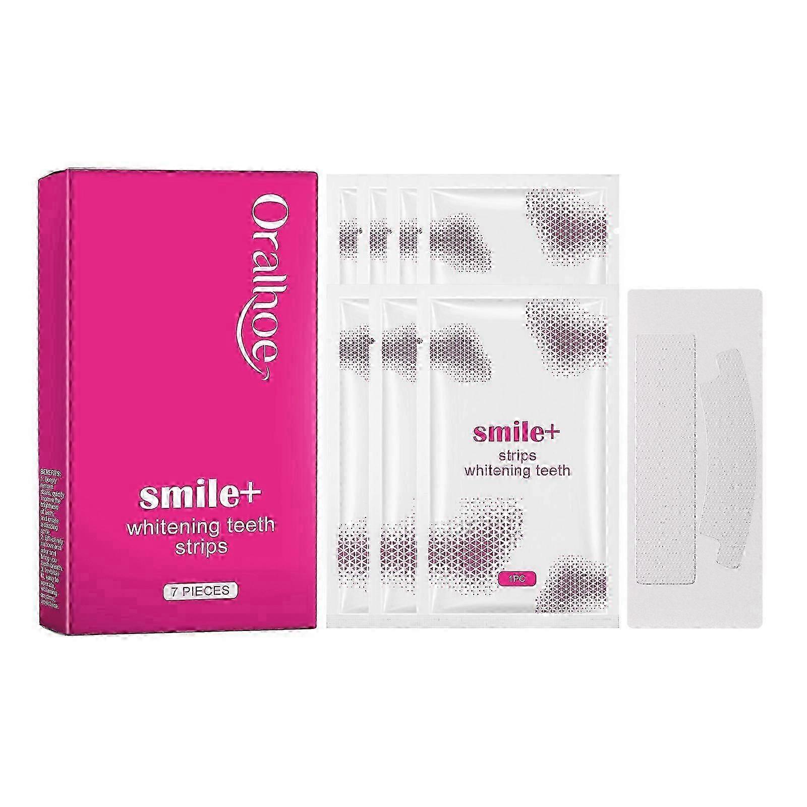 Gentle Teeth Whitening Strips for Sensitive Teeth  Portable, Fast & Effective Stain Removal