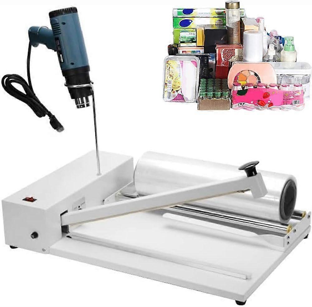 Shrink Wrapping Machine with Heat Gun, Adjustable Temperature Heat Sealer for Professional Packaging