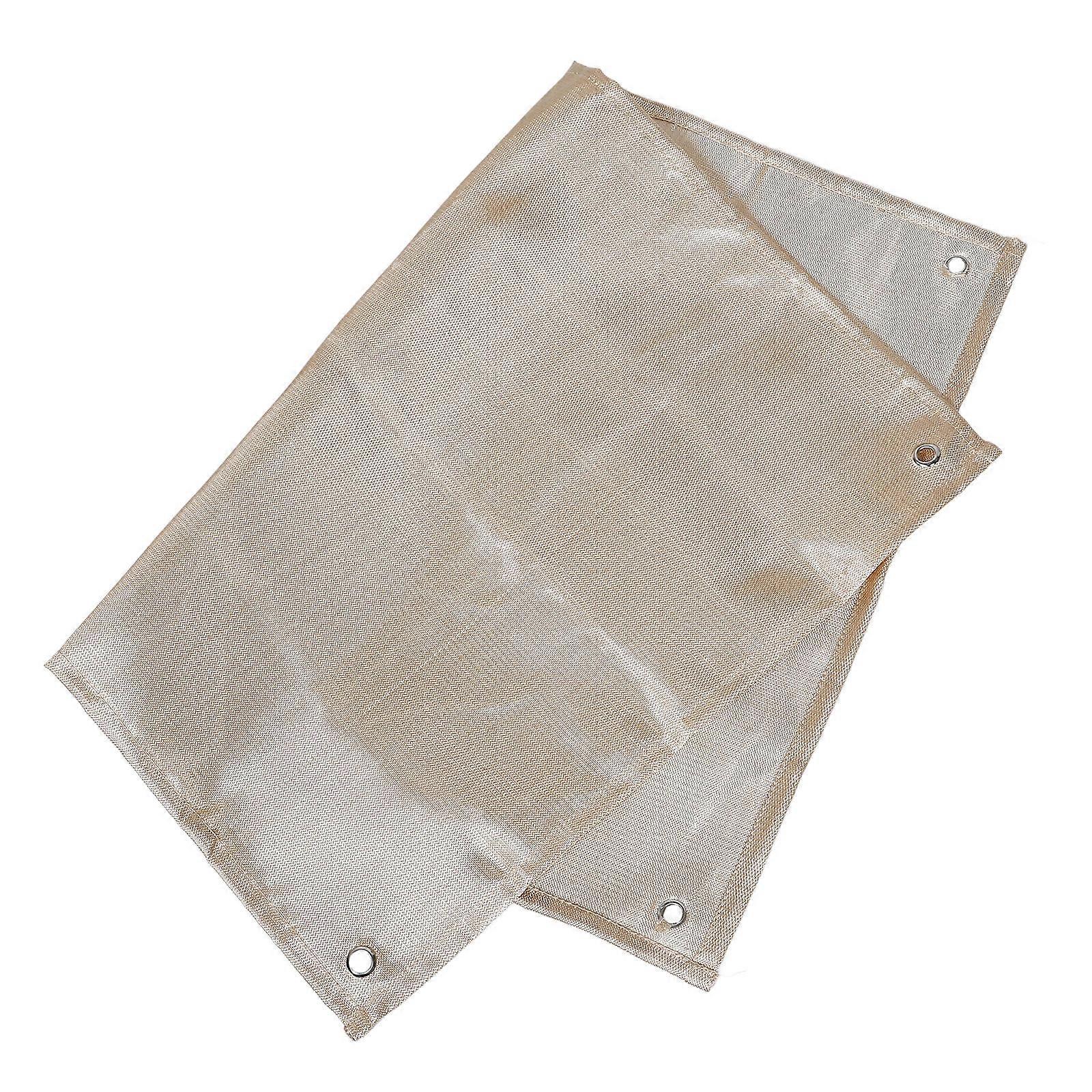 Fiberglass Fireproof Blanket Camping Fire Resistant Mat for Outdoor Use