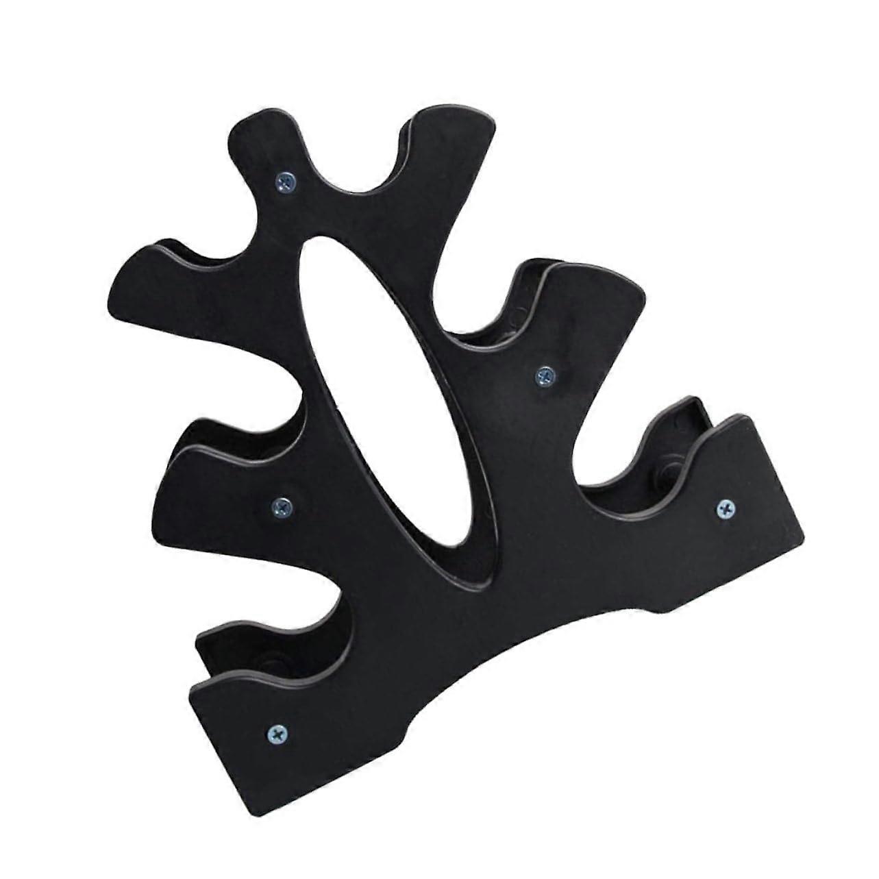 3 Tier Dumbbell Rack Stand with Stable Tripod Base, Space Saving Home Gym Weight Storage