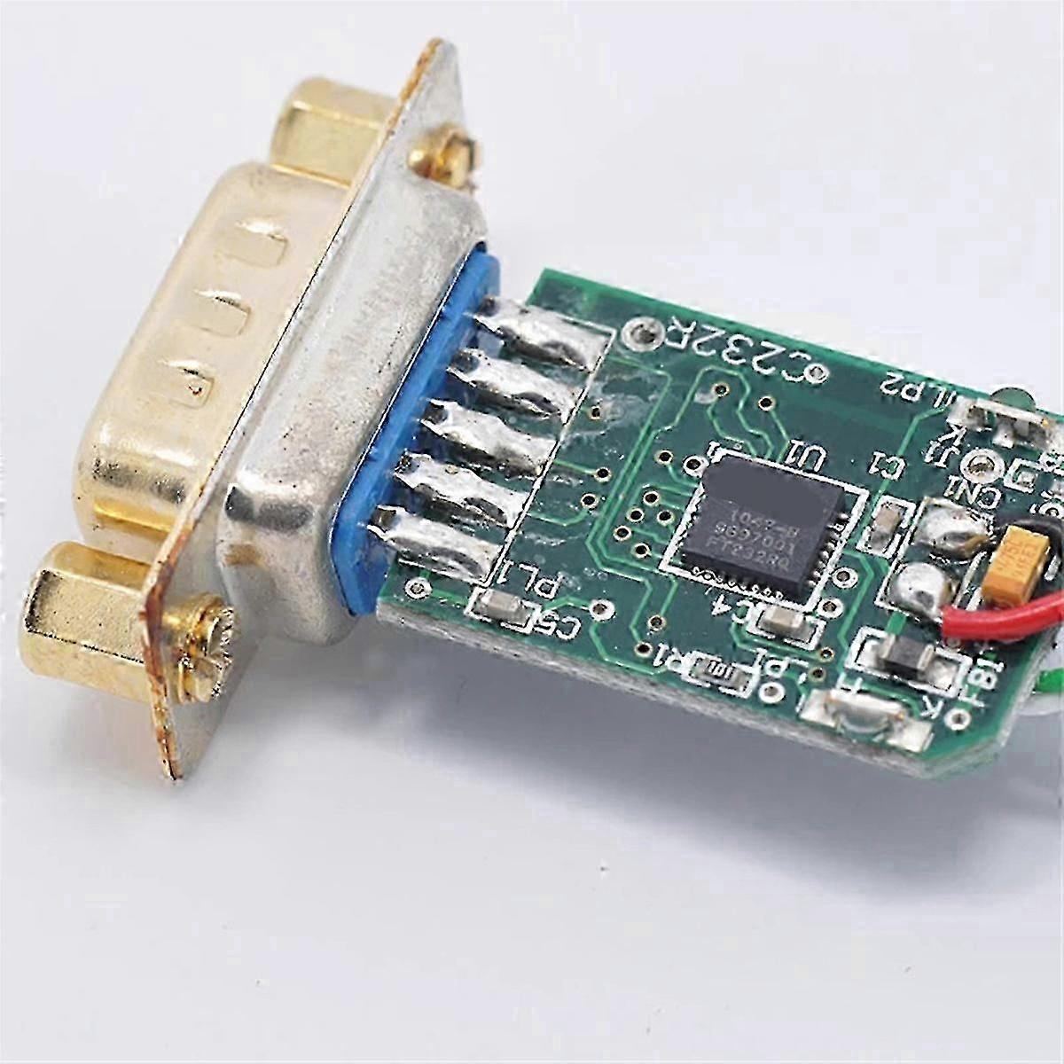 USB to RS232 DB9 Adapter Cable - USB to Serial with COM Port Retention, Windows Plug and Play