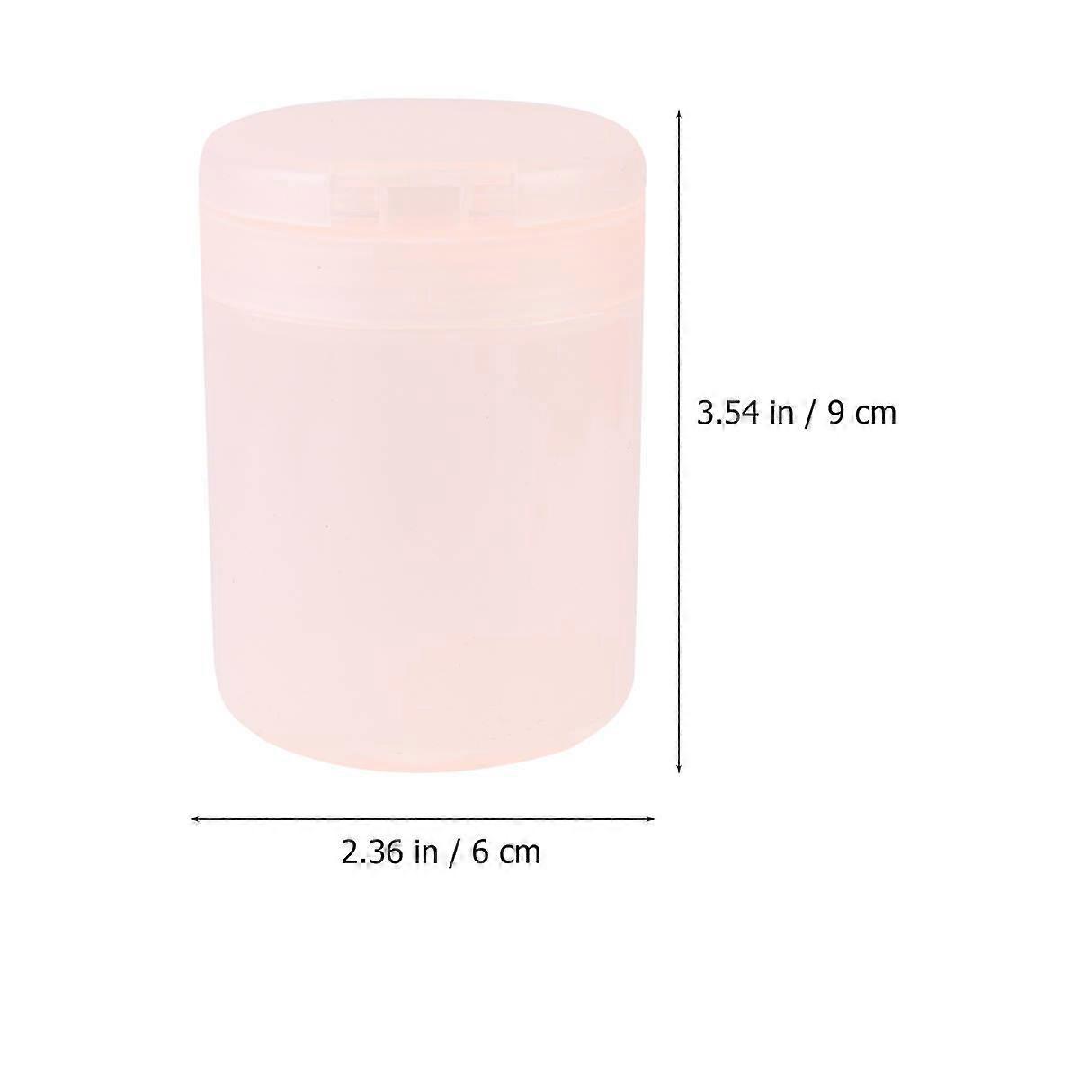 Cotton Storage Cylinder for Storage with Convenient Design Orange