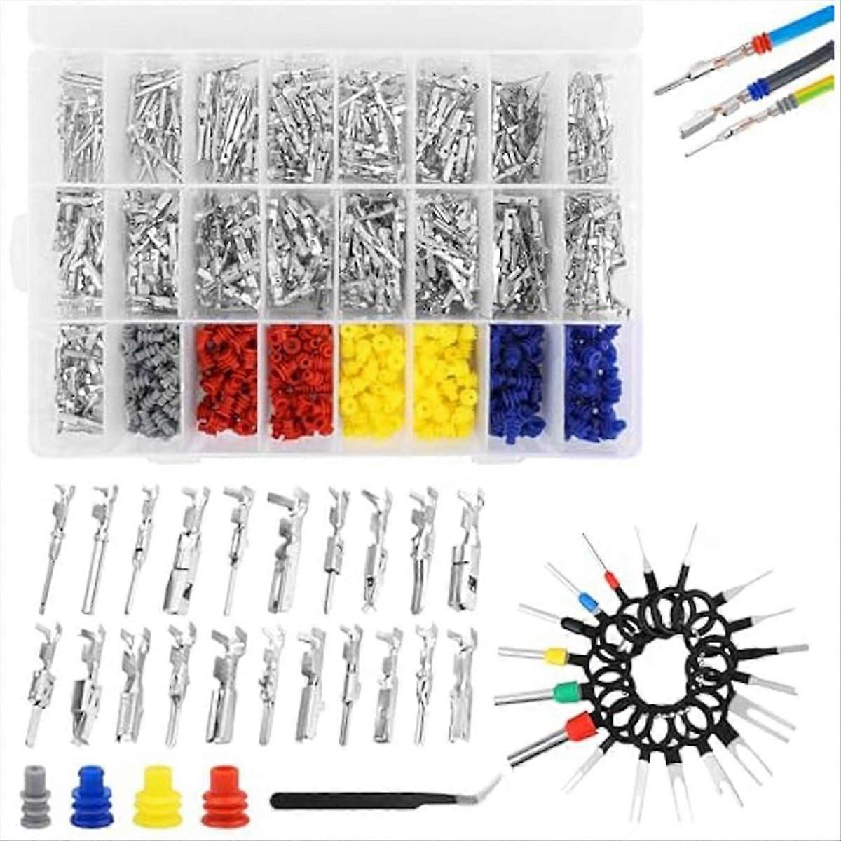984PCS Car Electrical Wire Terminal Pins Connector Kit