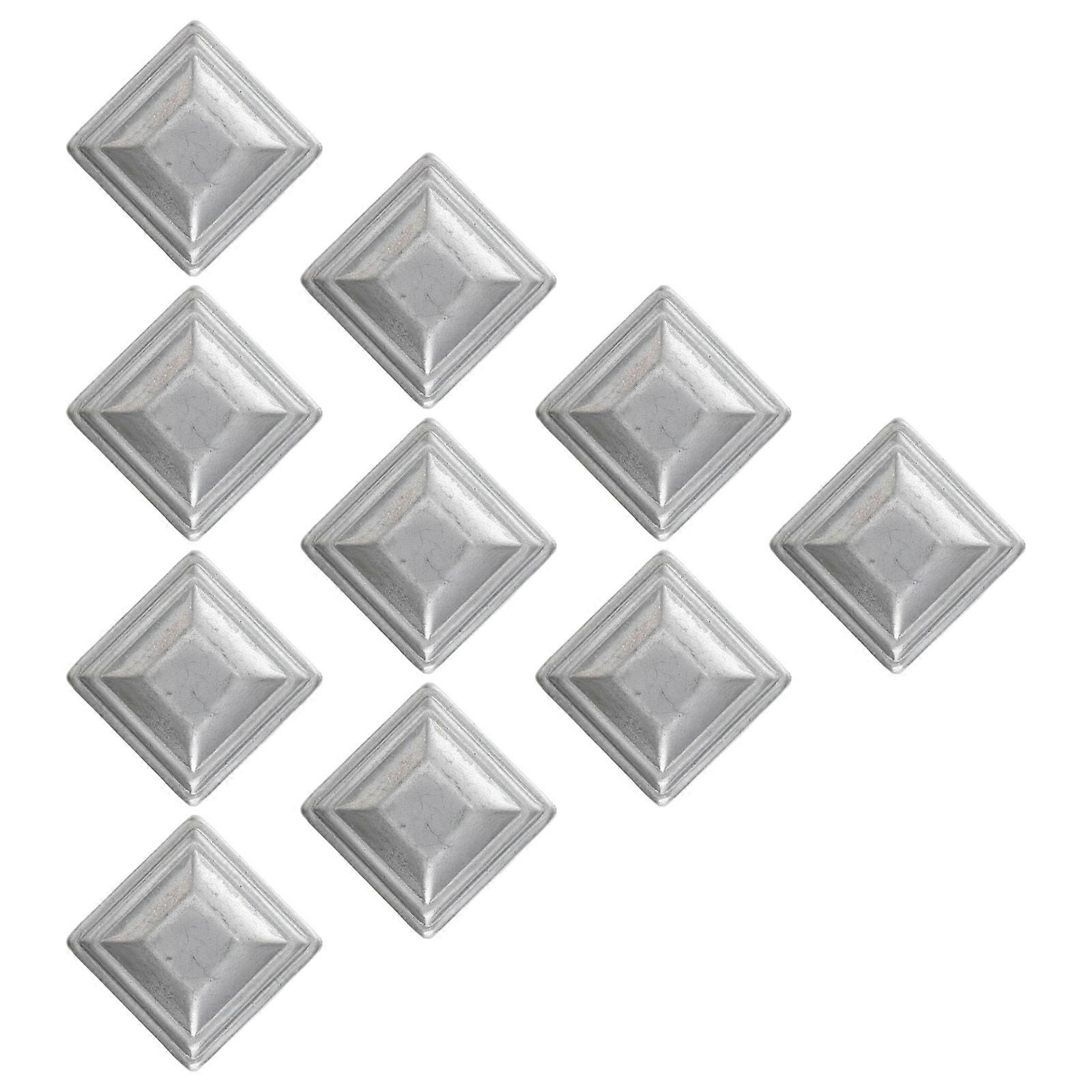 10pcs Fence Post Fence Posts Iron Cover Post Galvanized Covers