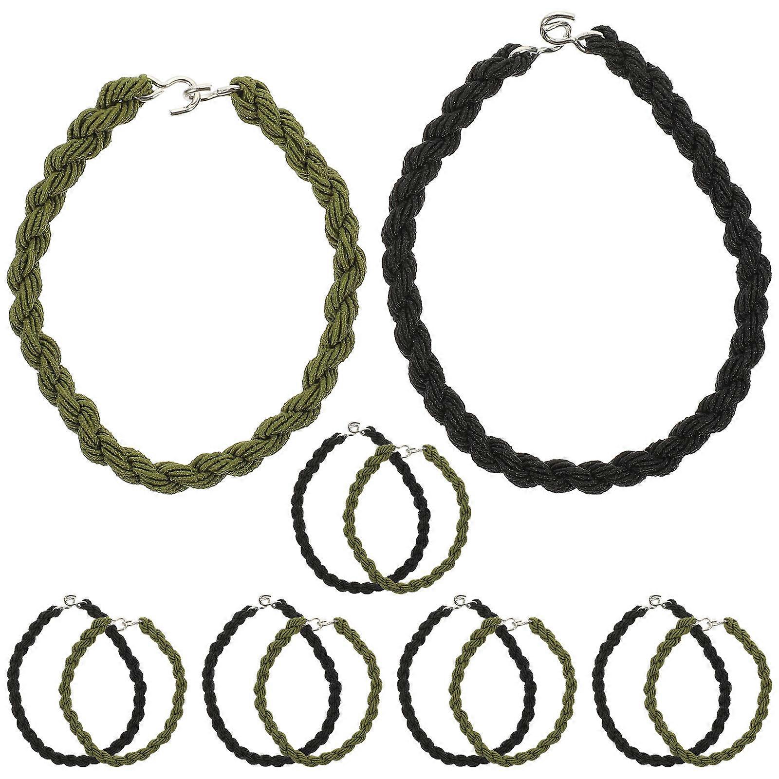 Multi-Function Trouser Leg Strap Portable Blousing Strap for Outdoor Use 12Pcs