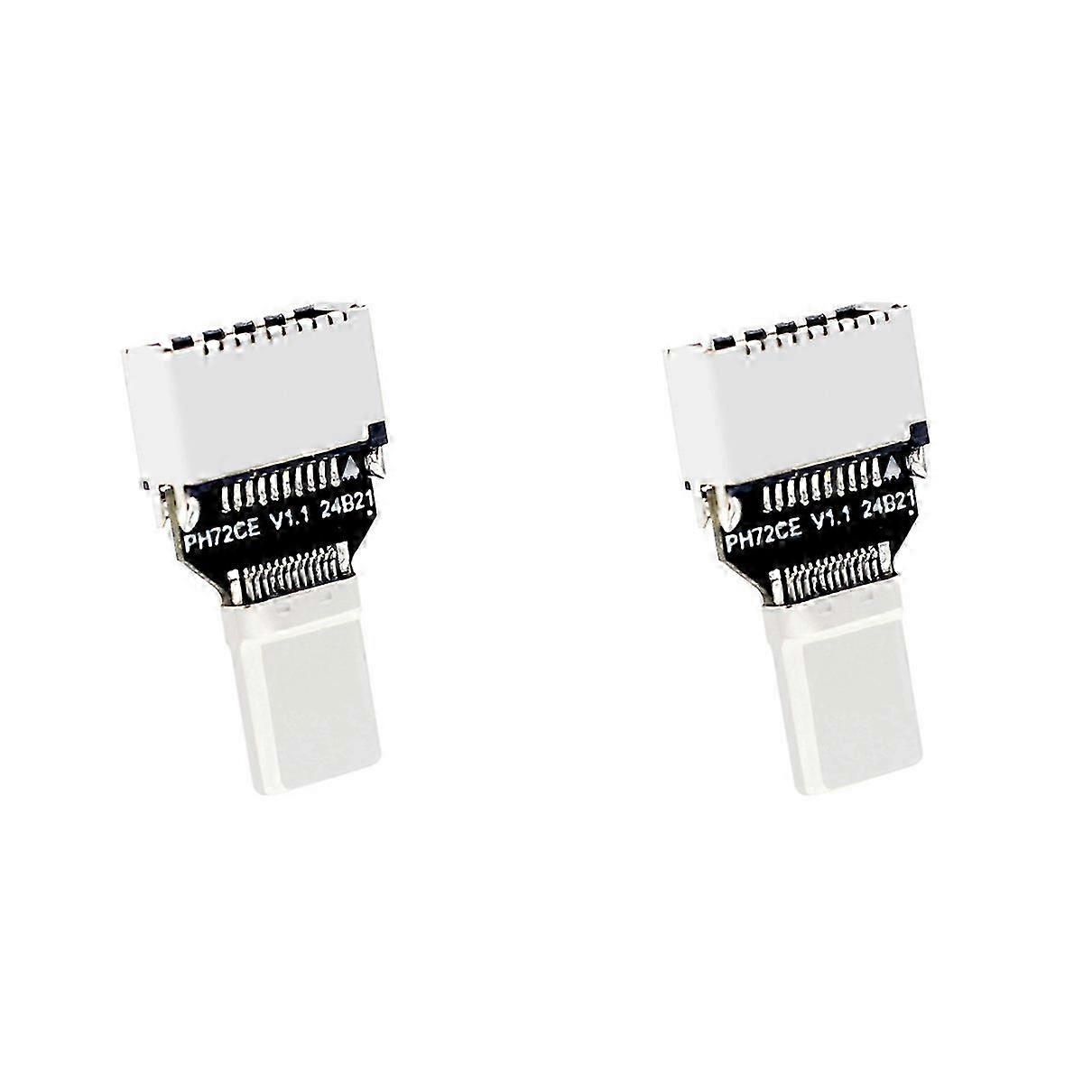 USB3.2 Type-C male to Type-E female Adapter 20Gbps computer case