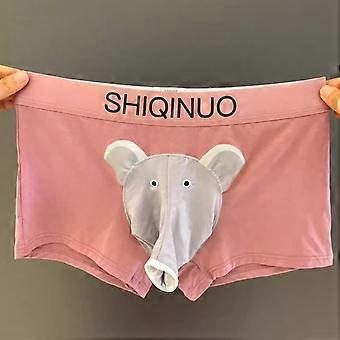 Men Elephant Trunk Patterned Underwear Xmas Gift for Boyfriend/Husband