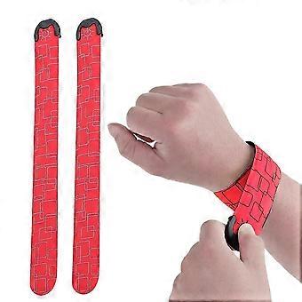 Led Armbands For Running (2 Pack), Usb Rechargeable Reflective Armbands, High Visibility For Runners, Bikers, Pet Owners-Red 26-27