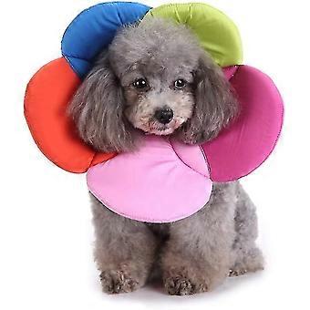 Adjustable Pet Protective Collar,soft Edge Circle,size S