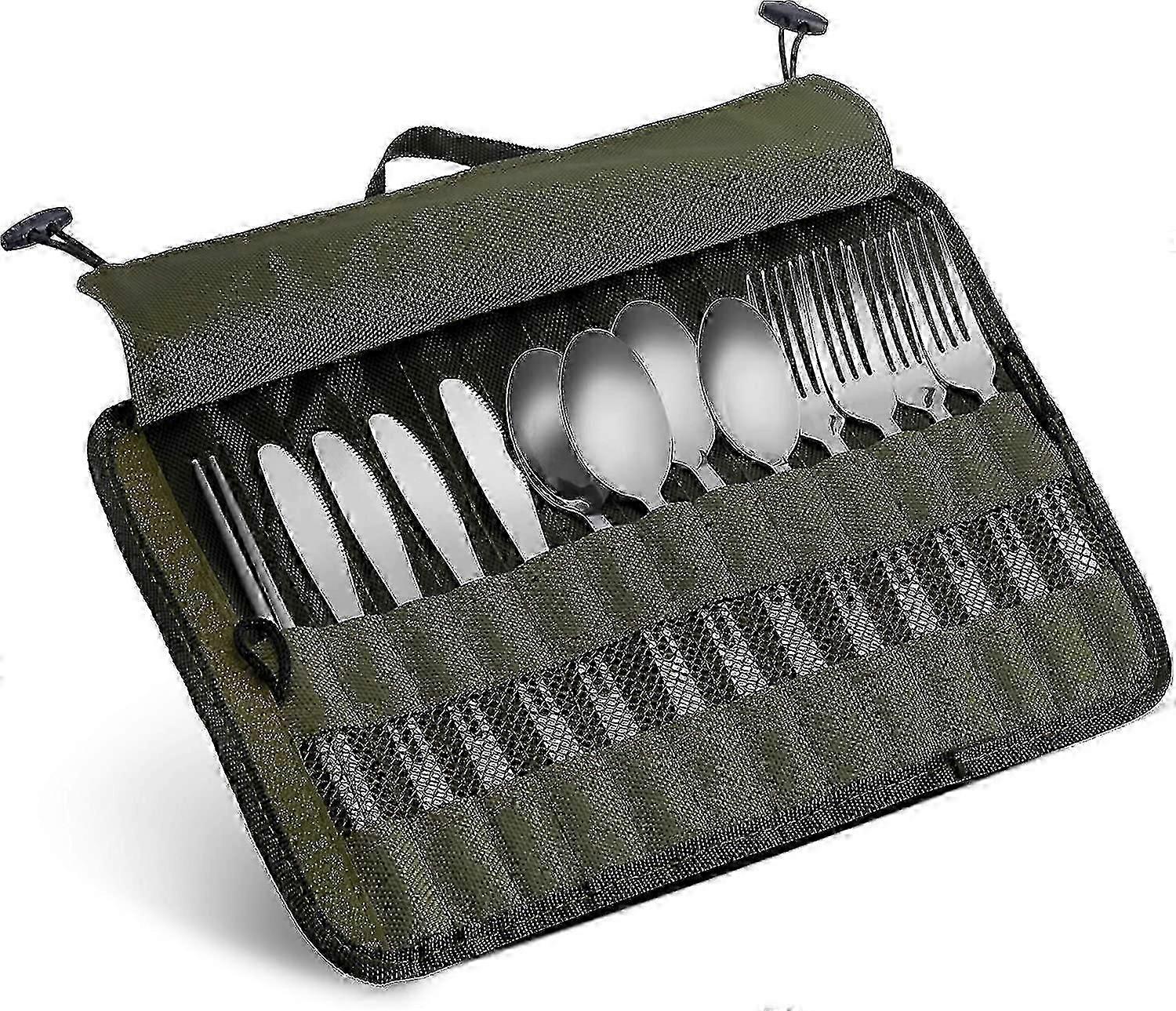 Tragbare Picknicktasche mit Grillbesteck-Set