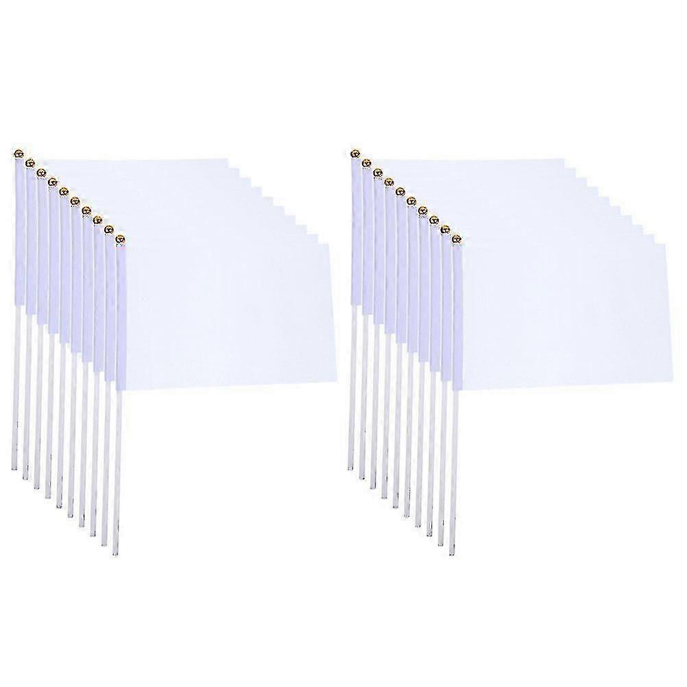 20pcs Command Flags Multi-use Signal Flags Referee Signal Flags Match Flags Match Supply