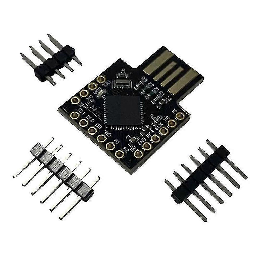 compatible with USB ATMEGA32U4 Mini Development Board PRO-MICRO Multifunction Portable Convenient Module,Black